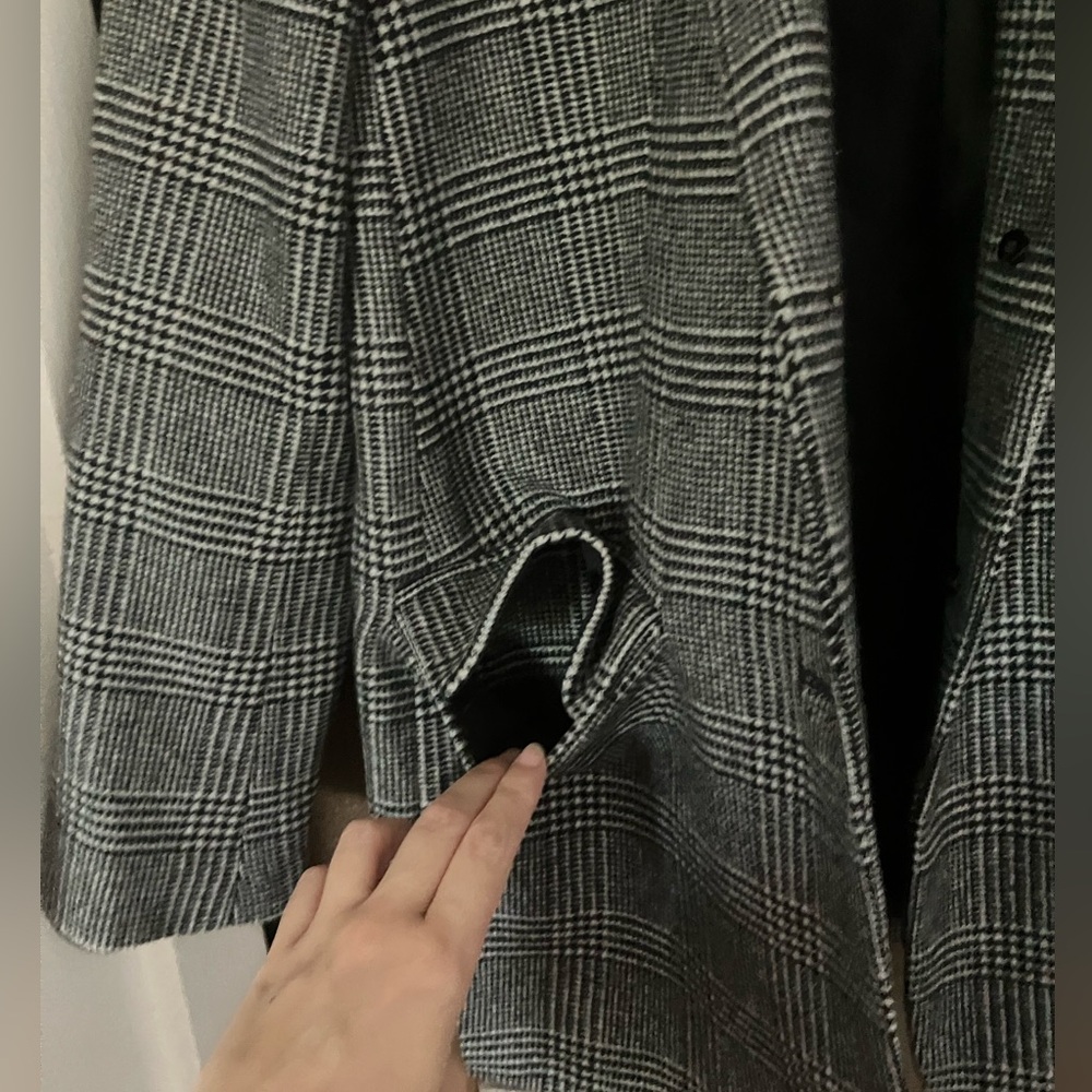 MOVING SALE Everlane Glen Plaid Blazer - Picture 8 of 12